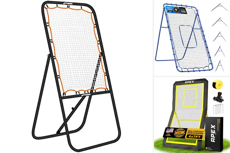 Detailed view of Best Adjustable Lacrosse Rebound Screens