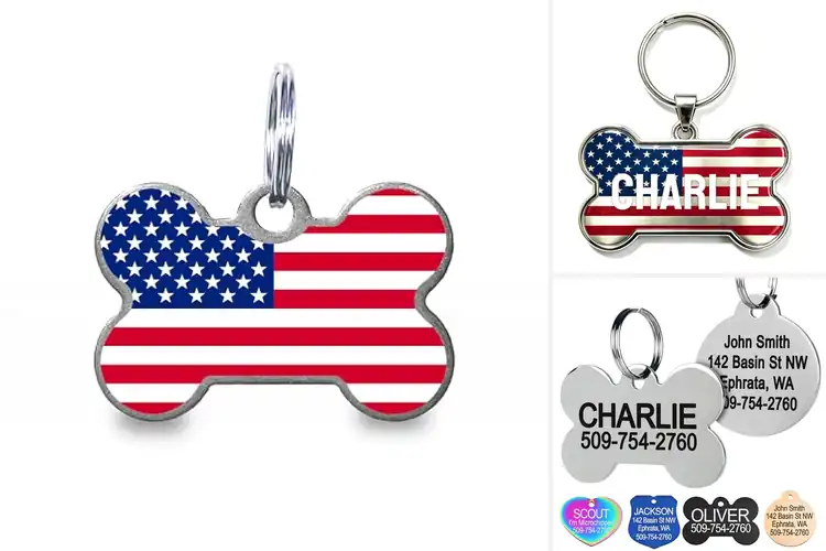 Detailed view of Best American-Made Pet Tags: Top 10 Stylish & Durable Picks