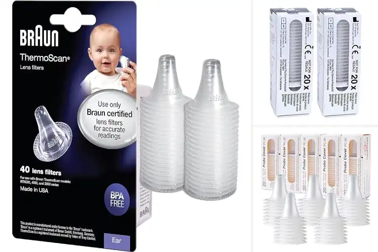 Detailed view of Best Braun Thermoscan Covers
