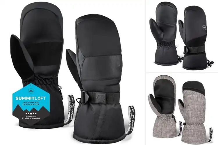 Detailed view of Best Cold Weather Ski Mittens: Keep Hands Warm and Dry