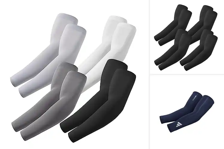 Detailed view of Best Compression Arm Sleeves