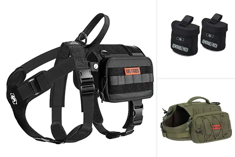 Detailed view of Best Dog Harness Pouches