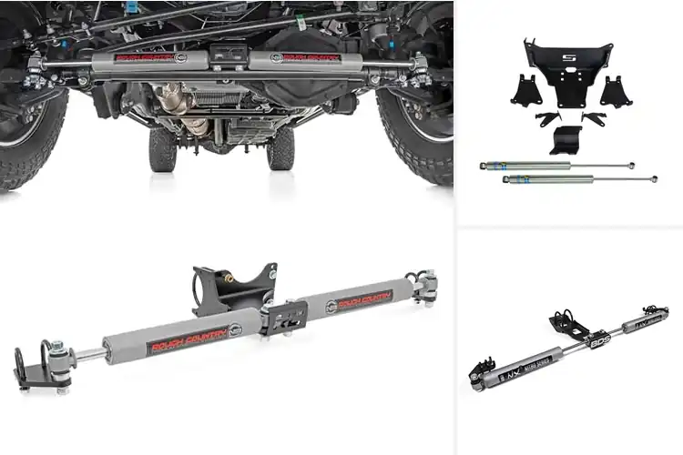 Detailed view of Best Dual Steering Stabilizers for Smoother Control
