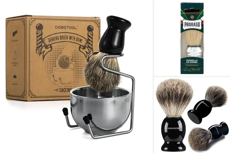 Detailed view of Best Exfoliating Shaving Brushes