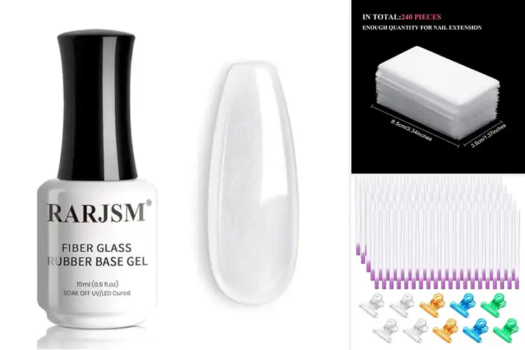 Detailed view of Best Fiberglass Nail Extensions
