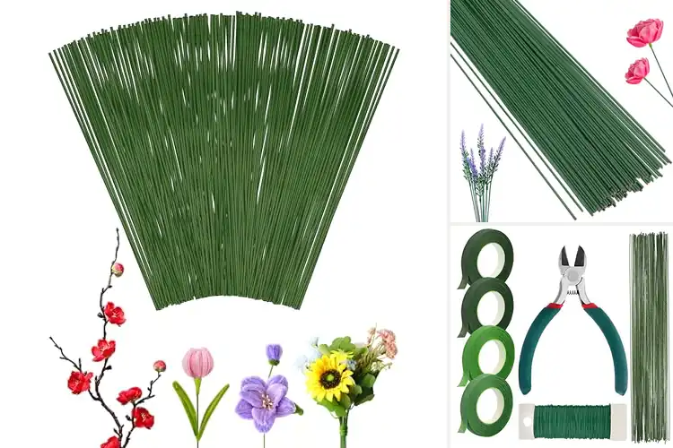 Detailed view of Best Flower Stem Wires