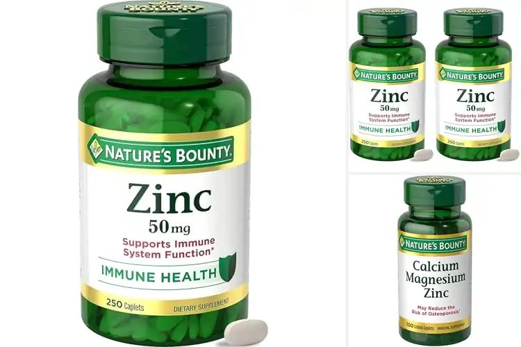Detailed view of Best Gluten Free Zinc Caplets
