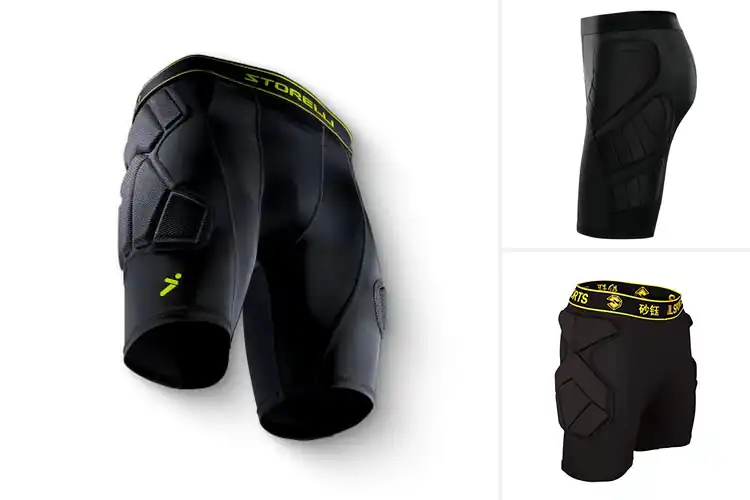 Detailed view of Best Goalie Padded Shorts