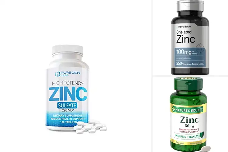 Detailed view of Best High Potency Zinc Supplements