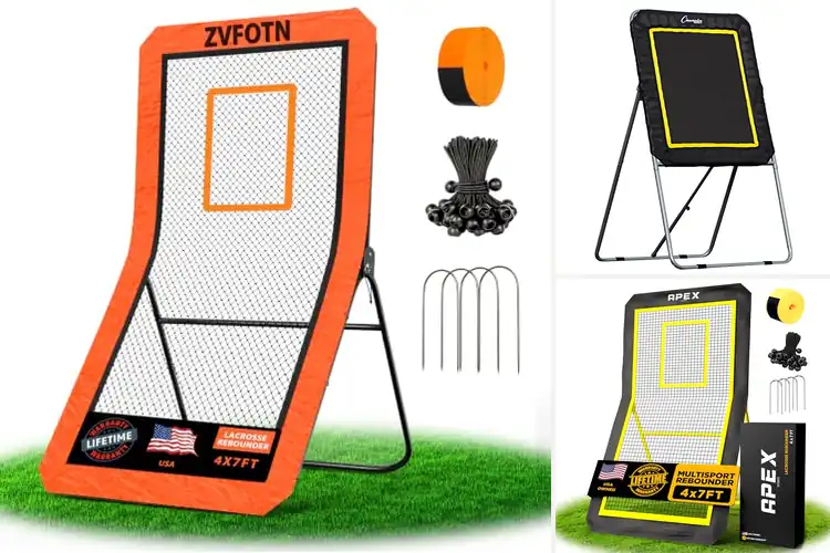 Detailed view of Best Lacrosse Bounce Back Target Nets
