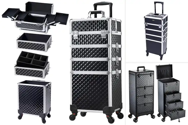Detailed view of Best Makeup Cases With Wheels: Top 10 Stylish Picks