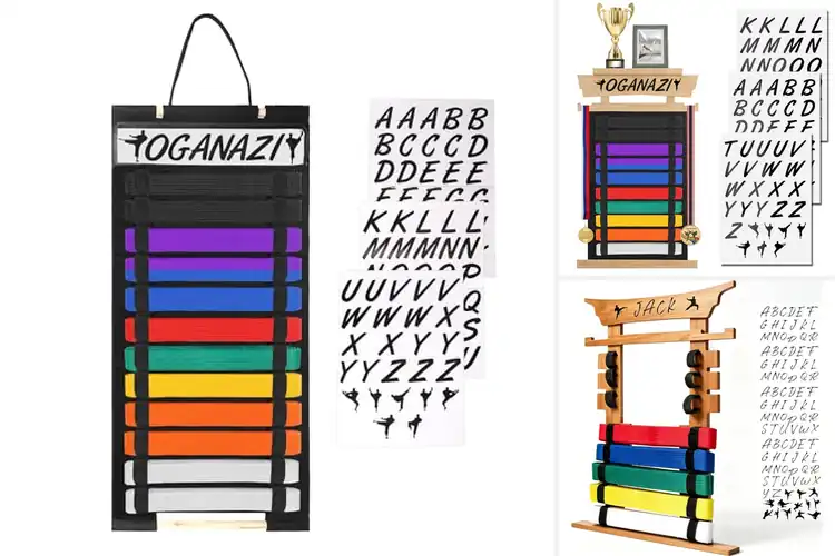 Detailed view of Best Martial Arts Belt Holders