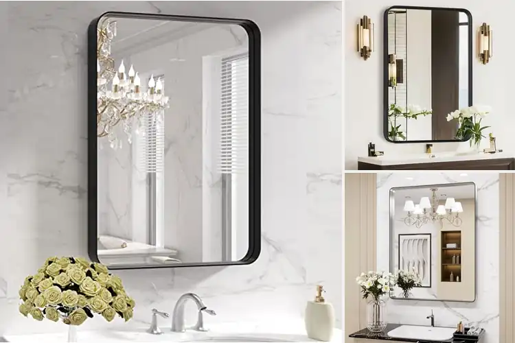 Detailed view of Best Metal Frame Mirrors