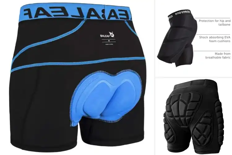 Detailed view of Best Padded Shorts For Men