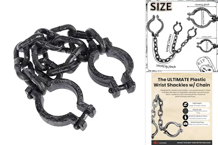 Detailed view of Best Prisoner Chains Cosplays
