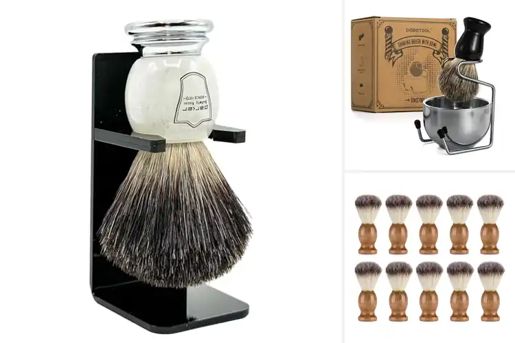 Detailed view of Best Professional Shaving Brushes