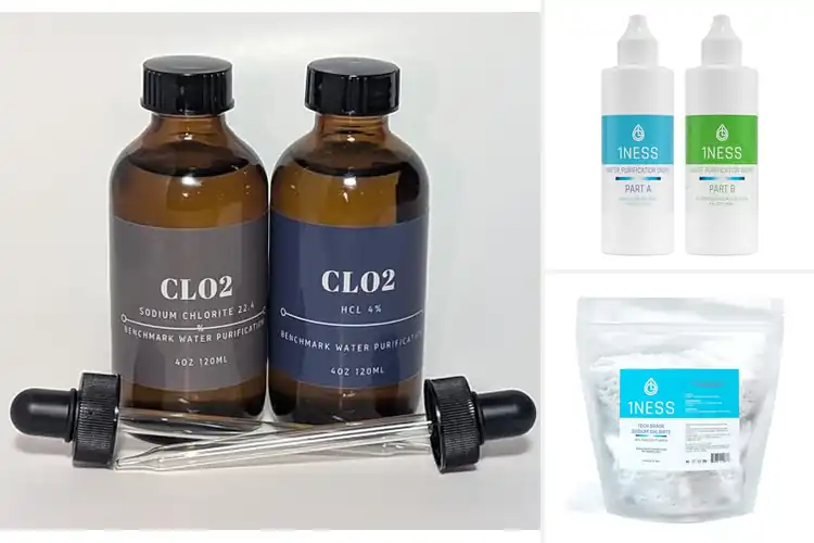 Detailed view of Best Sodium Chlorite Solutions: Pure Water in Minutes