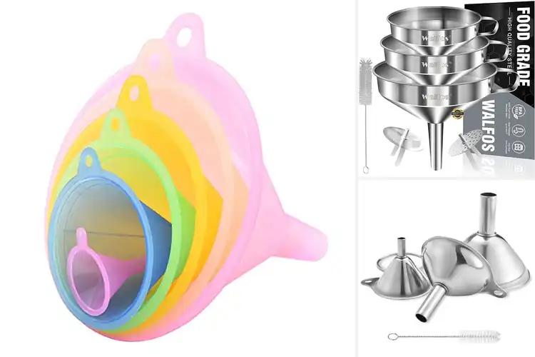 Detailed view of Best Stackable Funnels: Top 10 Picks for Effortless Pouring