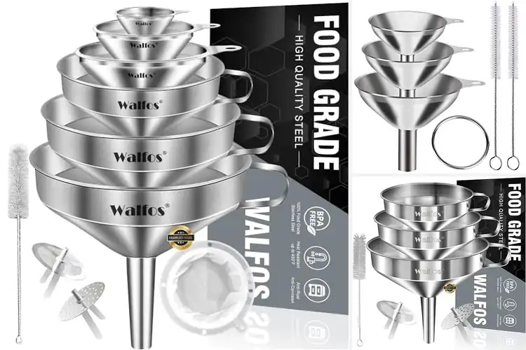 Detailed view of Best Stainless Steel Funnels for Easy Pouring