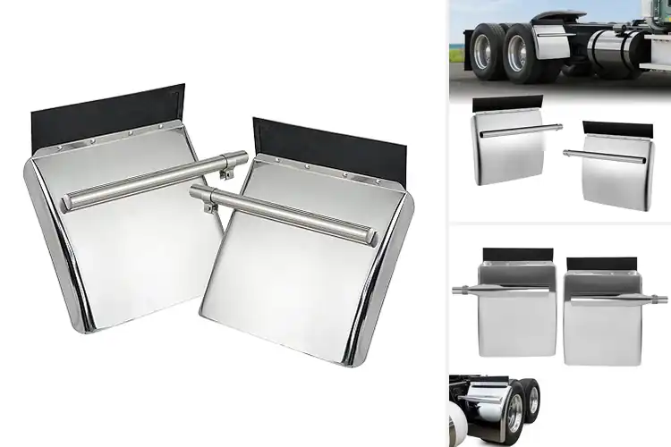 Detailed view of Best Stainless Steel Quarter Fenders