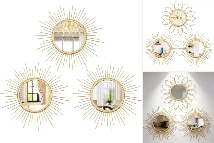 Detailed view of Best Sunburst Mirrors: Elevate Your Home Decor Today