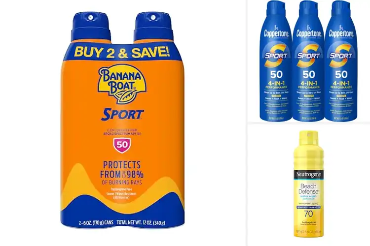 Detailed view of Best Sunscreen Sprays