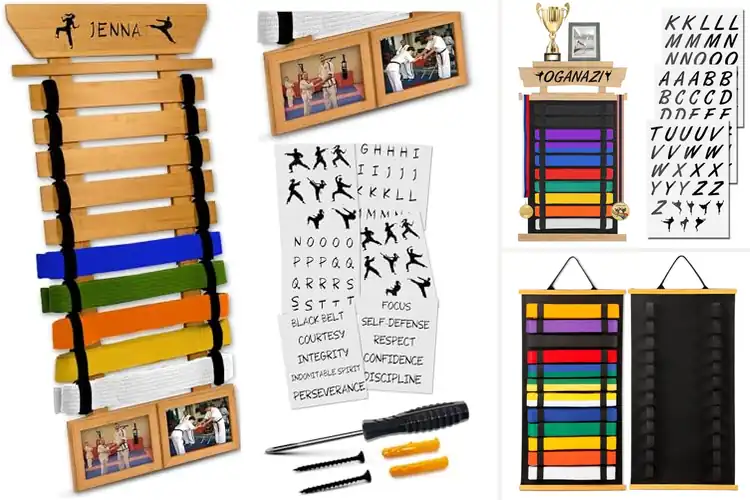 Detailed view of Best Taekwondo Belt Display Racks: Show Off Your Progress