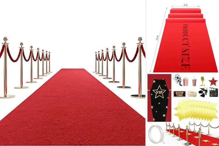 Detailed view of Best VIP Runway Rugs: 10 Top Picks for a Star-Worthy Event