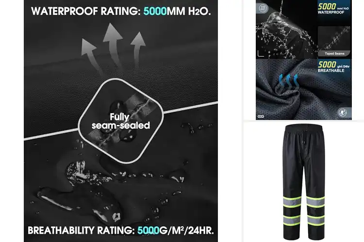 Detailed view of Best Waterproof Rainpants: Stay Dry on Every Adventure