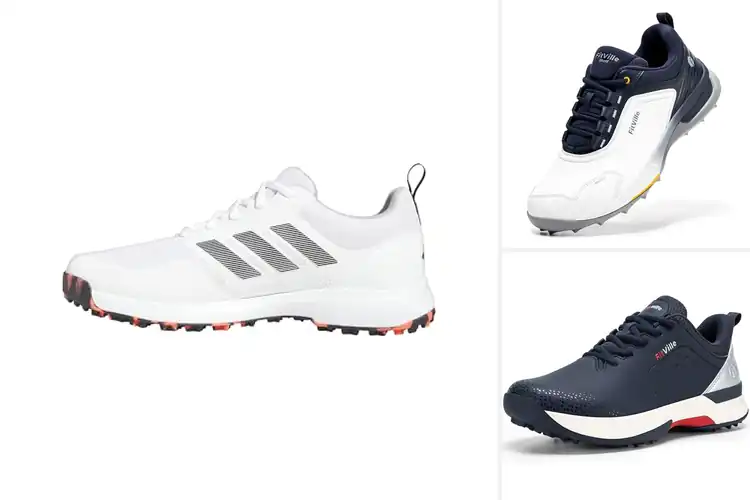 Detailed view of Best Wide Fit Golf Shoes