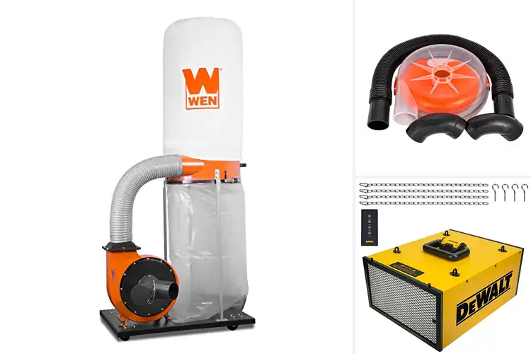 Detailed view of Best Workshop Dust Collection Systems